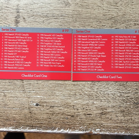 18 Wheelers Photo Trading Cards - Picture 3 of 4